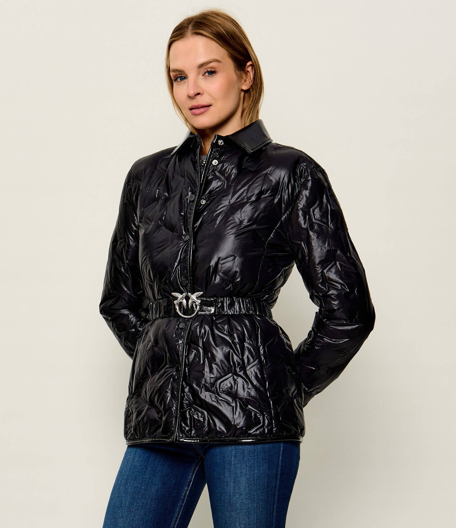 Pinko Dipladenia Padded Jacket