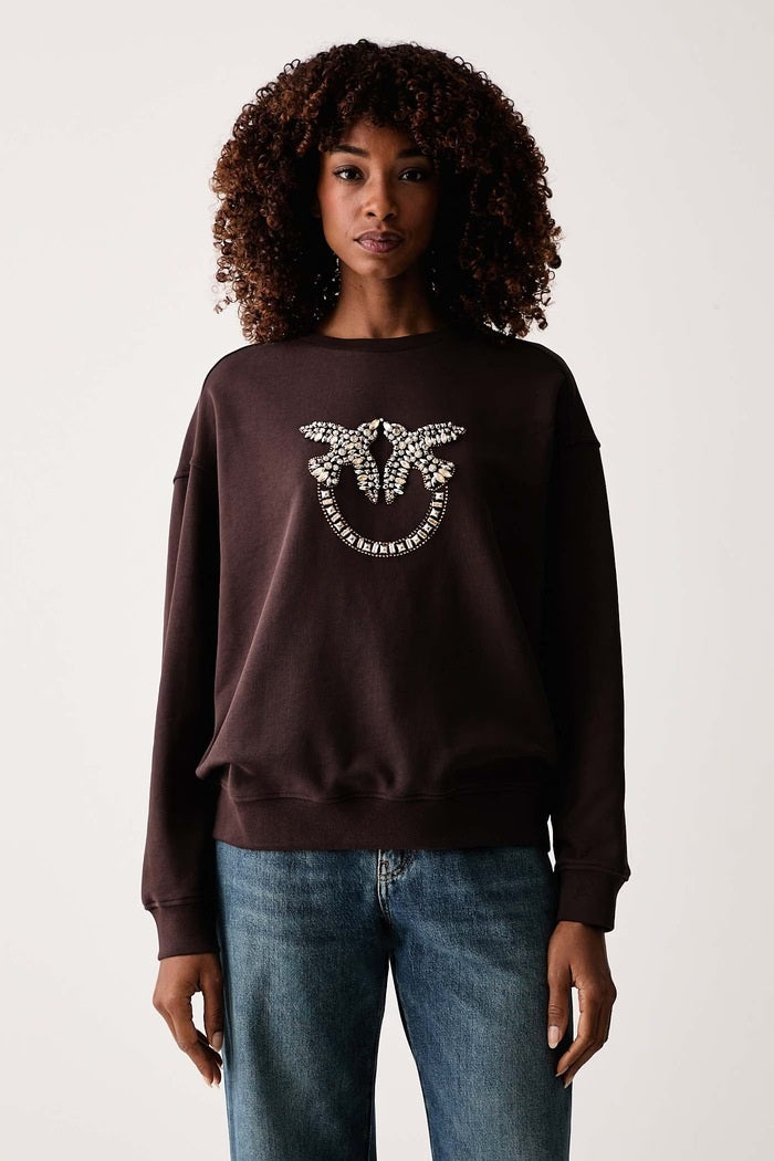 Felpa Nelly in cotone Pinko