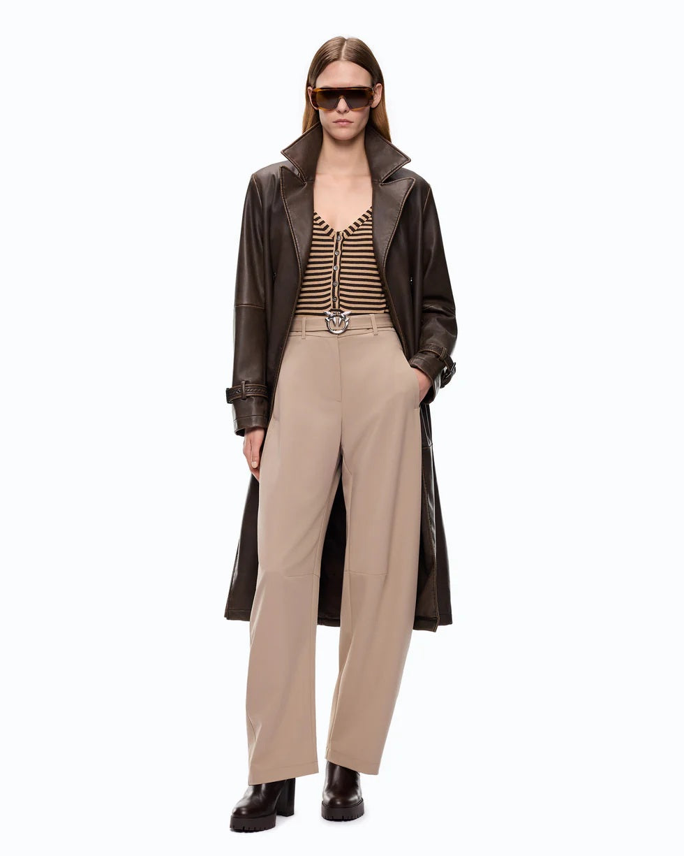 Pinko New Lexy belted trousers