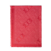 Pashmina Polonia Logo Jacquard Pinko