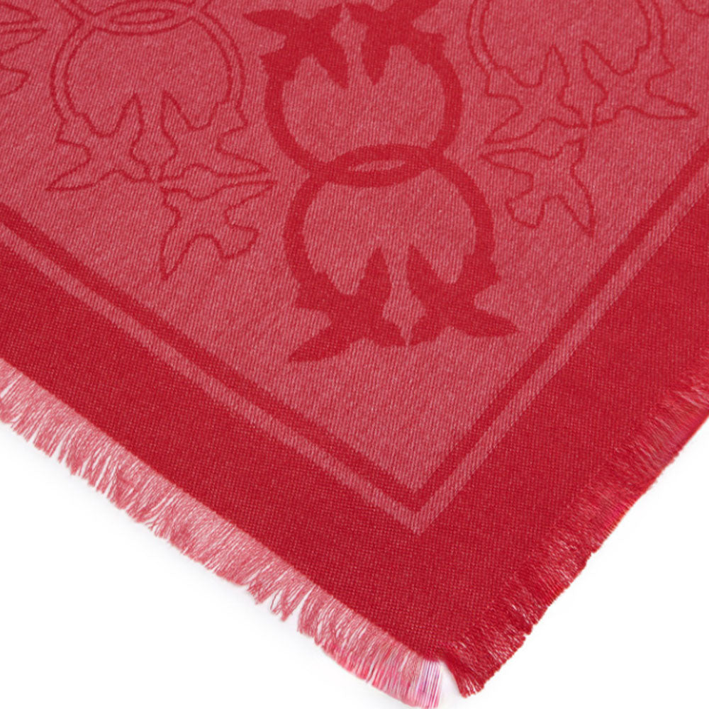 Pashmina Polonia Logo Jacquard Pinko