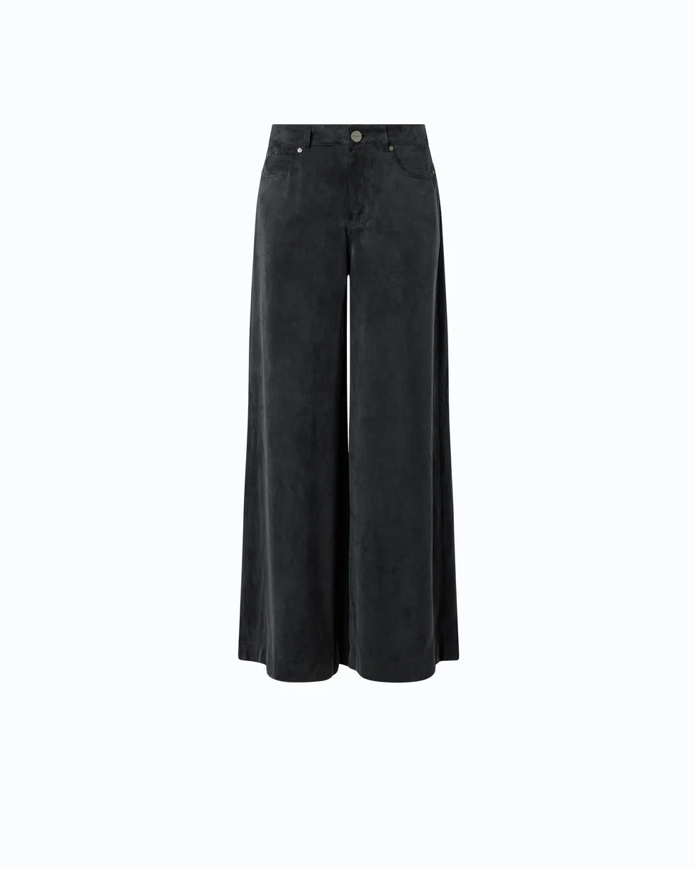 Pantaloni palazzo Porta in twill Pinko