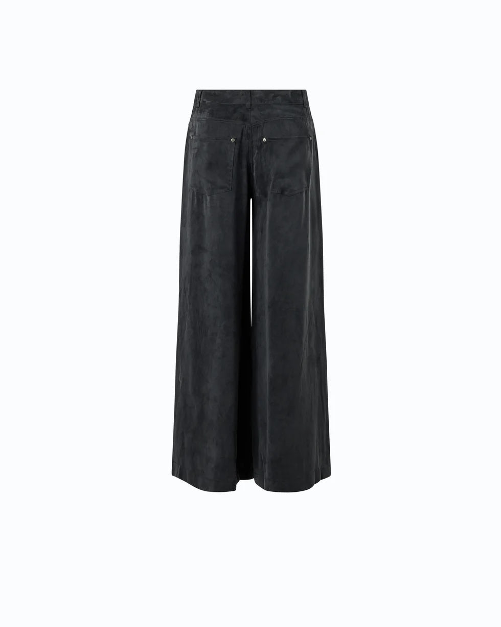 Pantaloni palazzo Porta in twill Pinko
