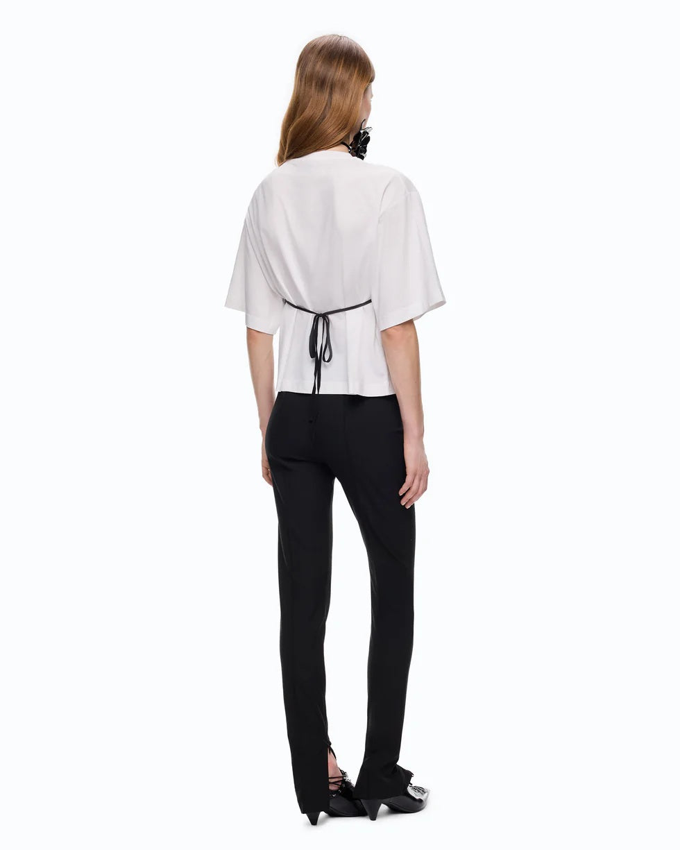 Pinko Tulipano T-shirt with lace top