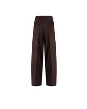 Pinko Balbino wool-blend barrel-fit trousers
