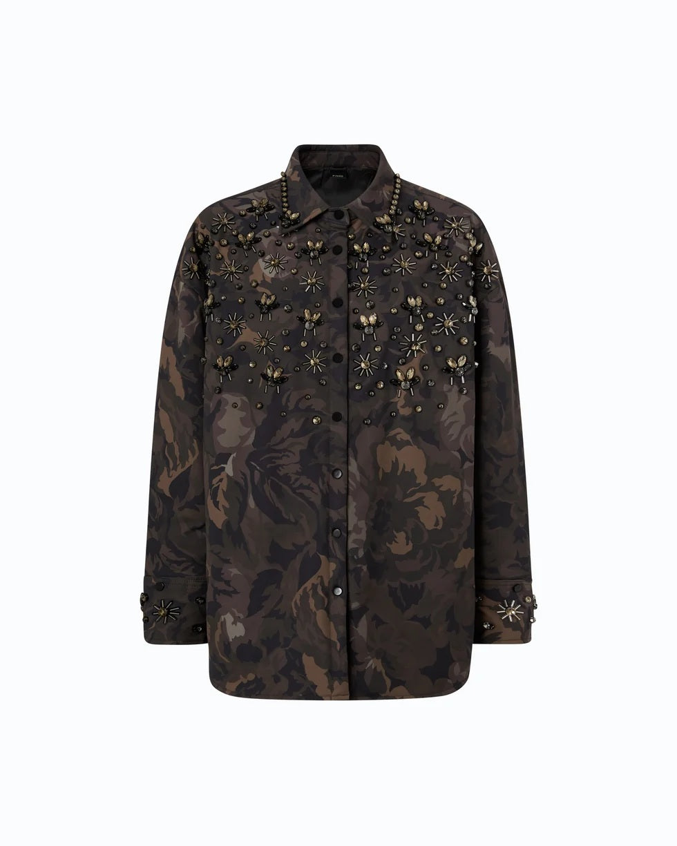 Overshirt Barengo in tela tecnica Pinko