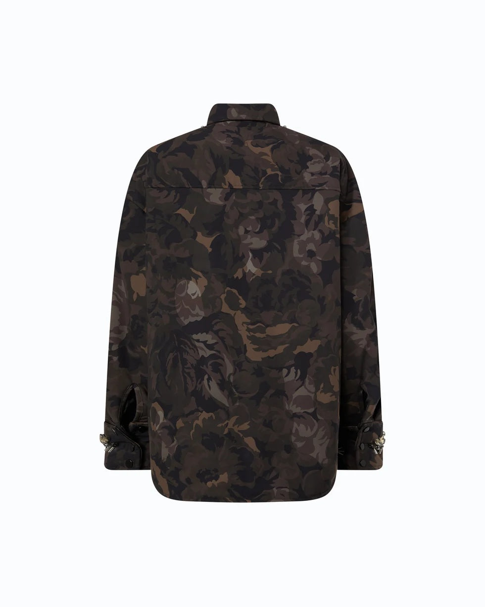 Overshirt Barengo in tela tecnica Pinko