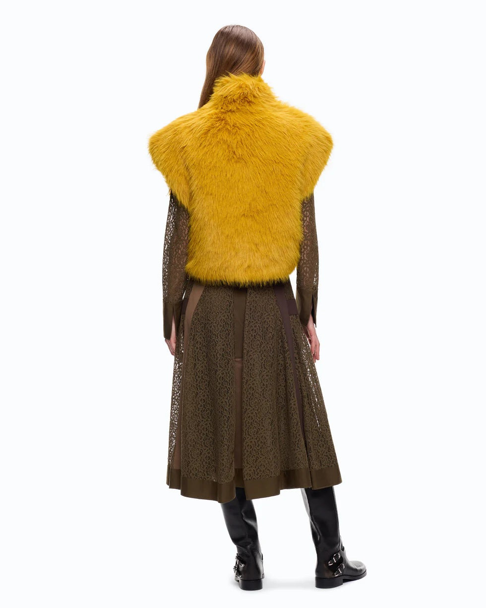 Gilet cropped Eloro Aspen Pinko