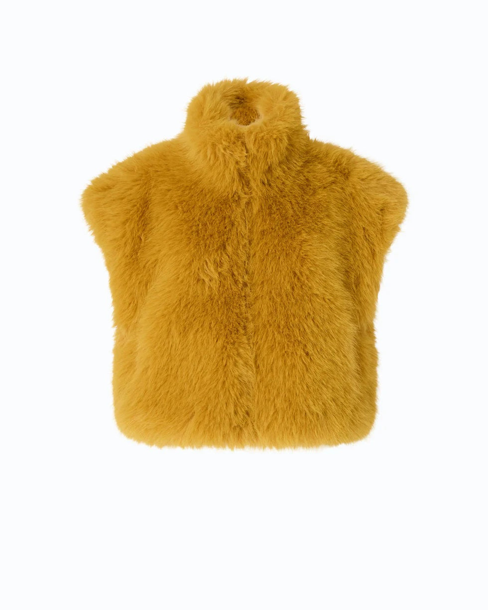 Gilet cropped Eloro Aspen Pinko
