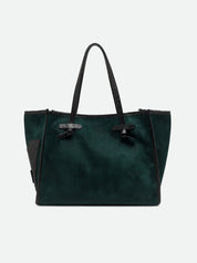 Borsa Shopping Marcella in suede mille righe Gianni Chiarini