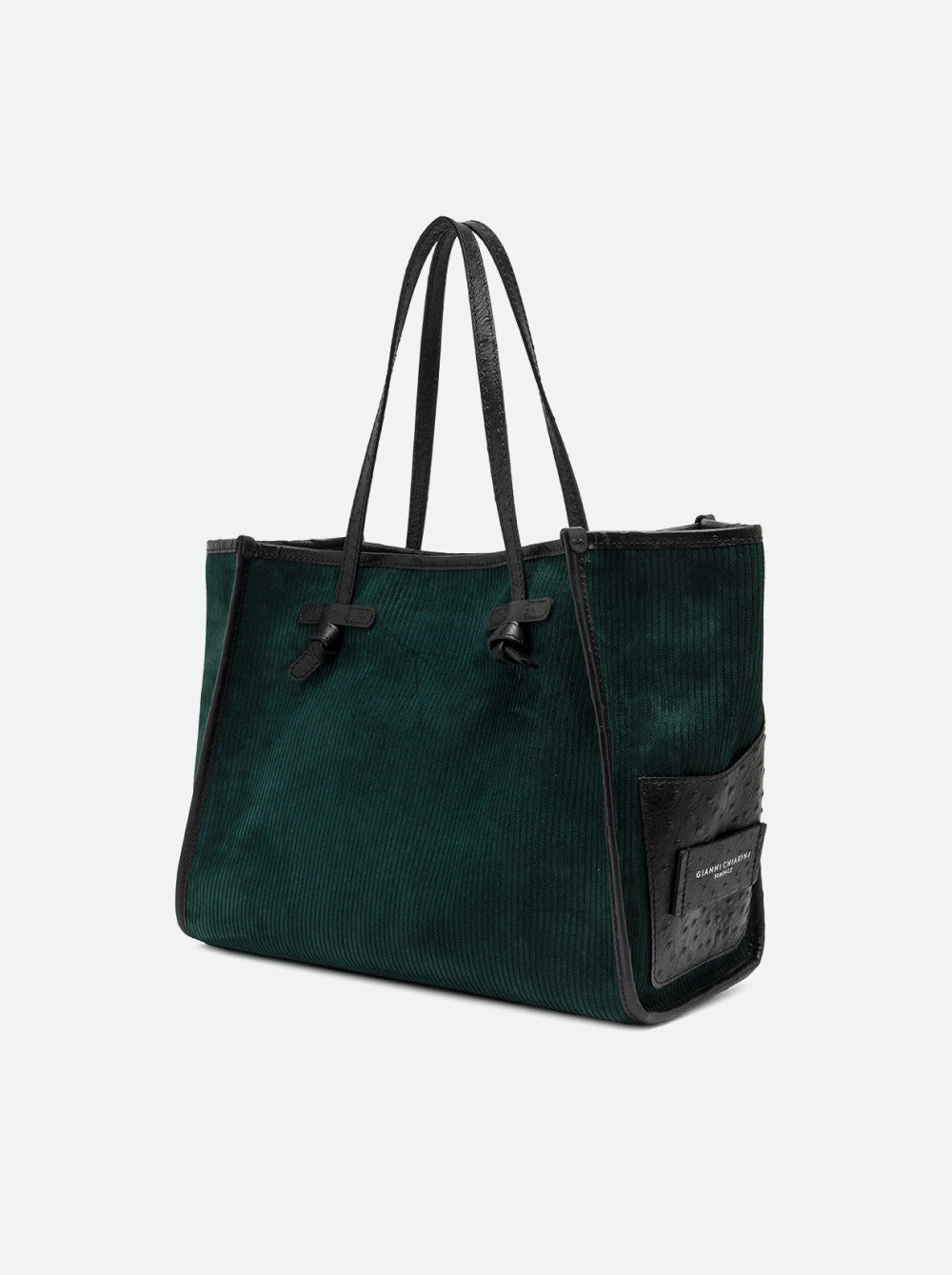 Borsa Shopping Marcella in suede mille righe Gianni Chiarini