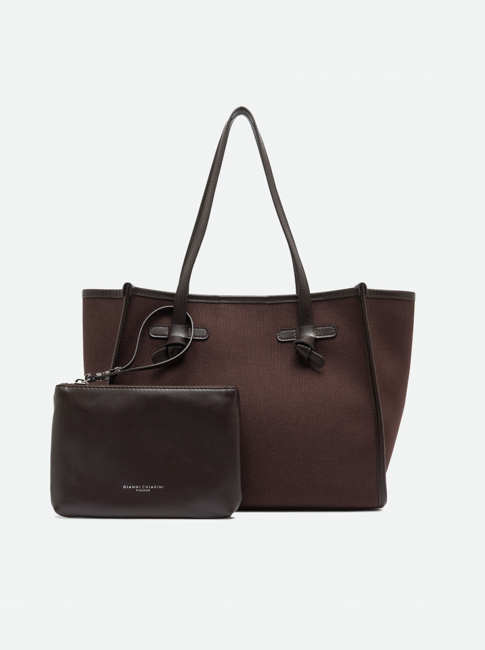 Gianni Chiarini Marcella canvas shopping bag