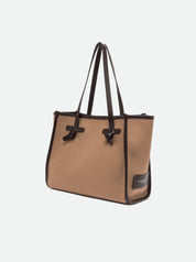 Borsa Shopping Marcella in tessuto canvas Gianni Chiarini
