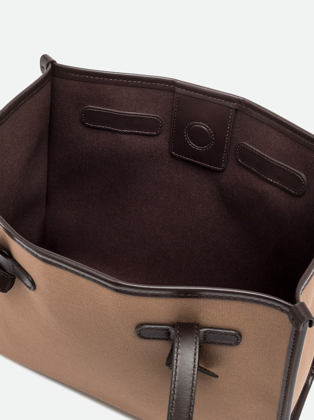 Borsa Shopping Marcella in tessuto canvas Gianni Chiarini