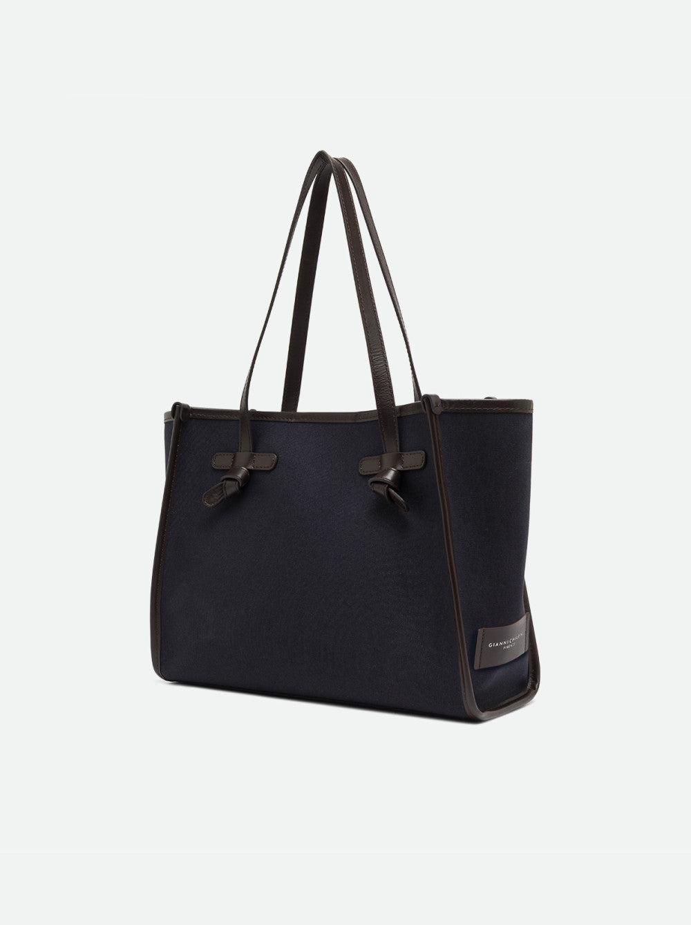 Borsa Shopping Marcella in tessuto canvas Gianni Chiarini