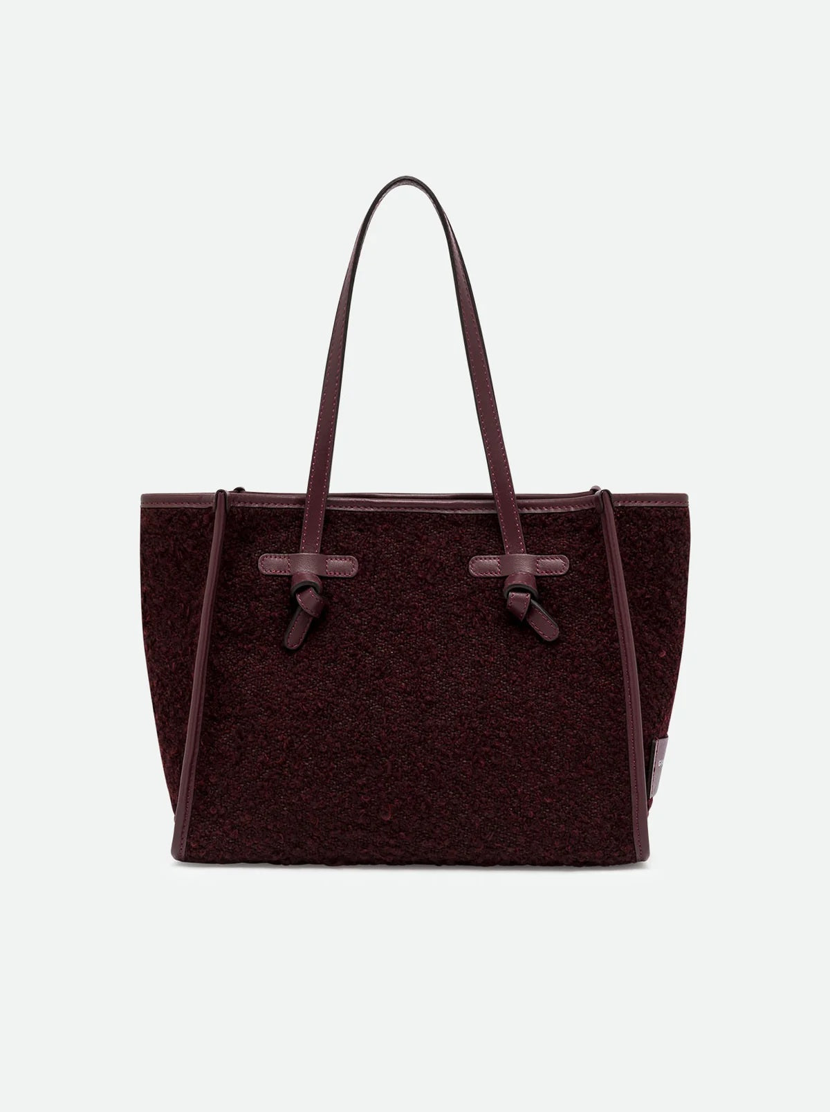 Gianni Chiarini Marcella shopping bag in bouclé fabric