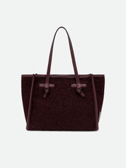 Gianni Chiarini Marcella shopping bag in bouclé fabric