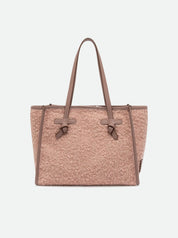Gianni Chiarini Marcella shopping bag in bouclé fabric
