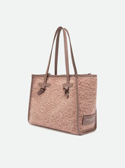 Gianni Chiarini Marcella shopping bag in bouclé fabric