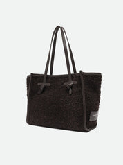 Borsa Shopping Marcella in tessuto bouclè Gianni Chiarini
