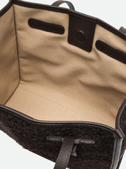 Borsa Shopping Marcella in tessuto bouclè Gianni Chiarini