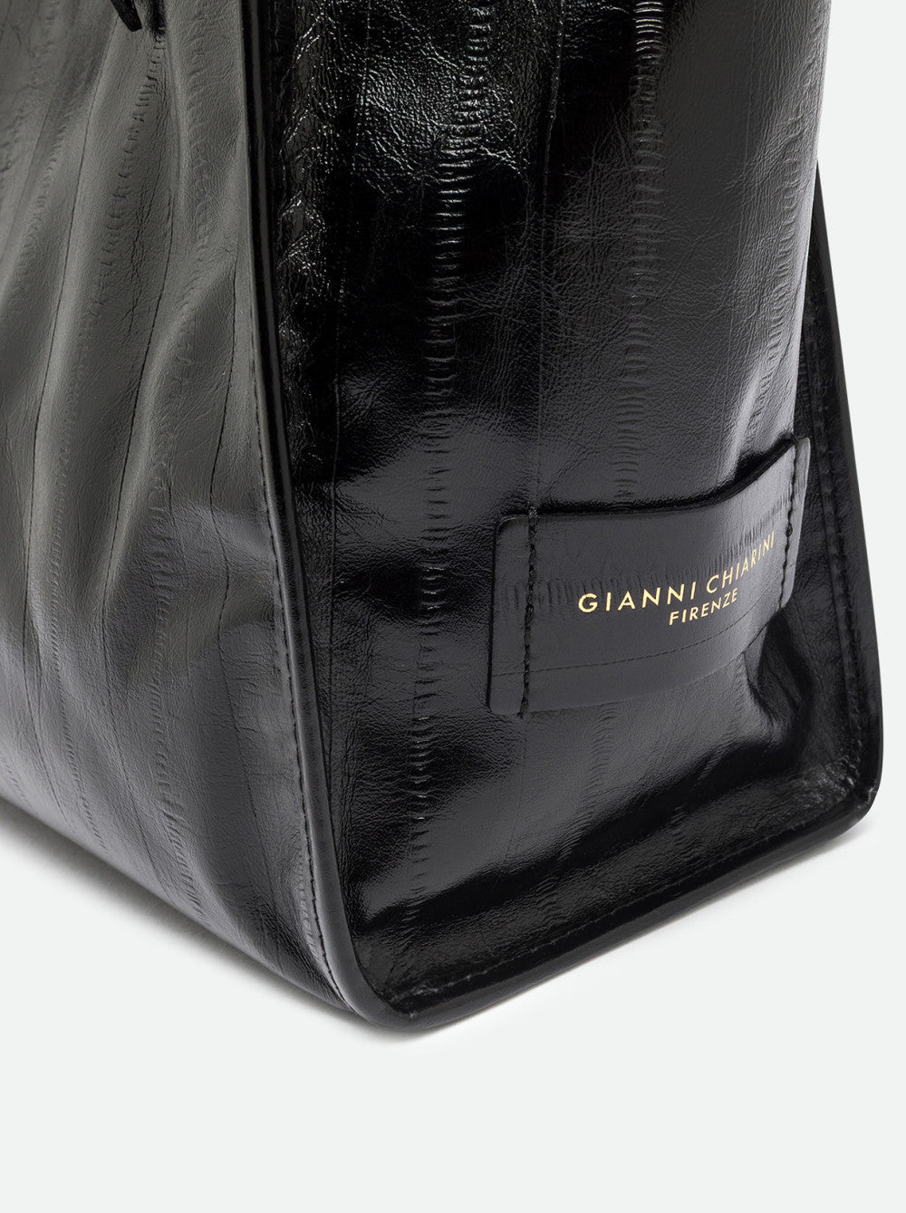 Borsa Shopping Marcella in pelle stampa anguilla Gianni Chiarini