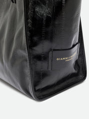 Borsa Shopping Marcella in pelle stampa anguilla Gianni Chiarini