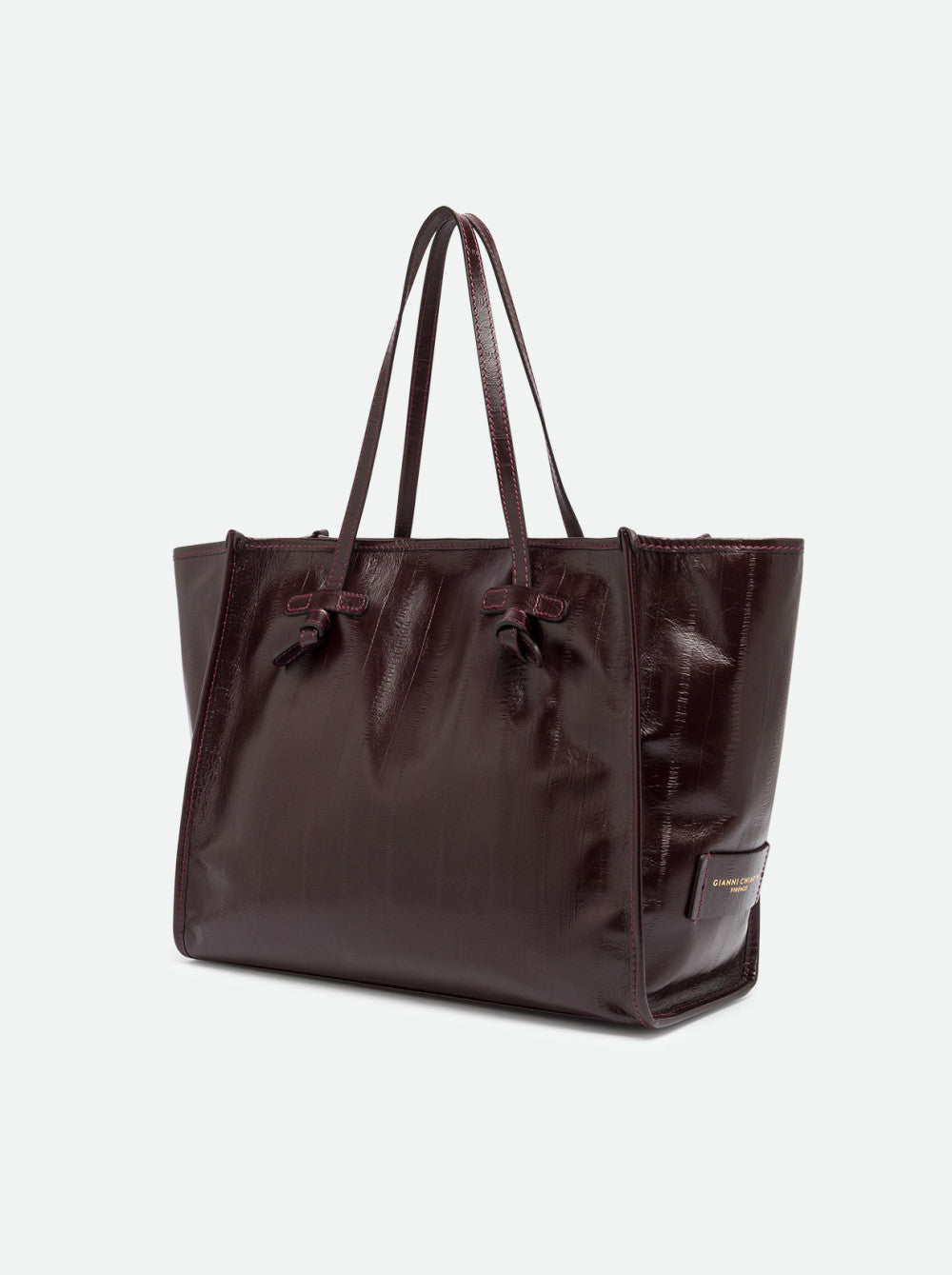 Borsa Shopping Marcella in pelle stampa anguilla Gianni Chiarini
