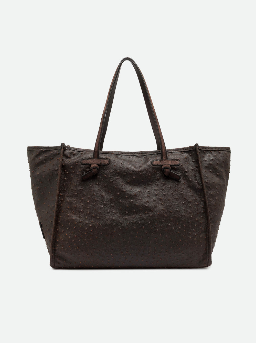 Borsa Shopping Marcella in pelle stampa struzzo Gianni Chiarini