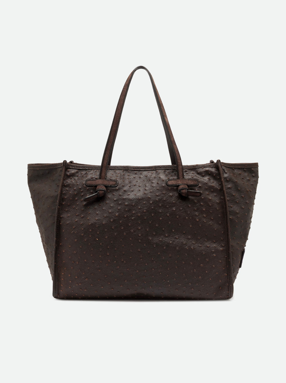 Borsa Shopping Marcella in pelle stampa struzzo Gianni Chiarini