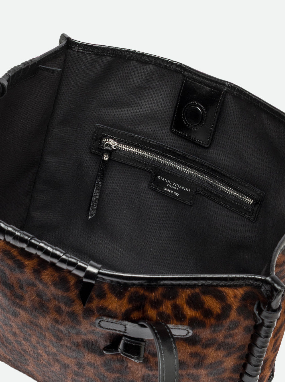 Borsa Shopping Marcella in pelle effetto cavallino Gianni Chiarini