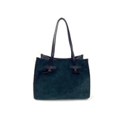 Borsa Shopping Marcella in suede mille righe Gianni Chiarini
