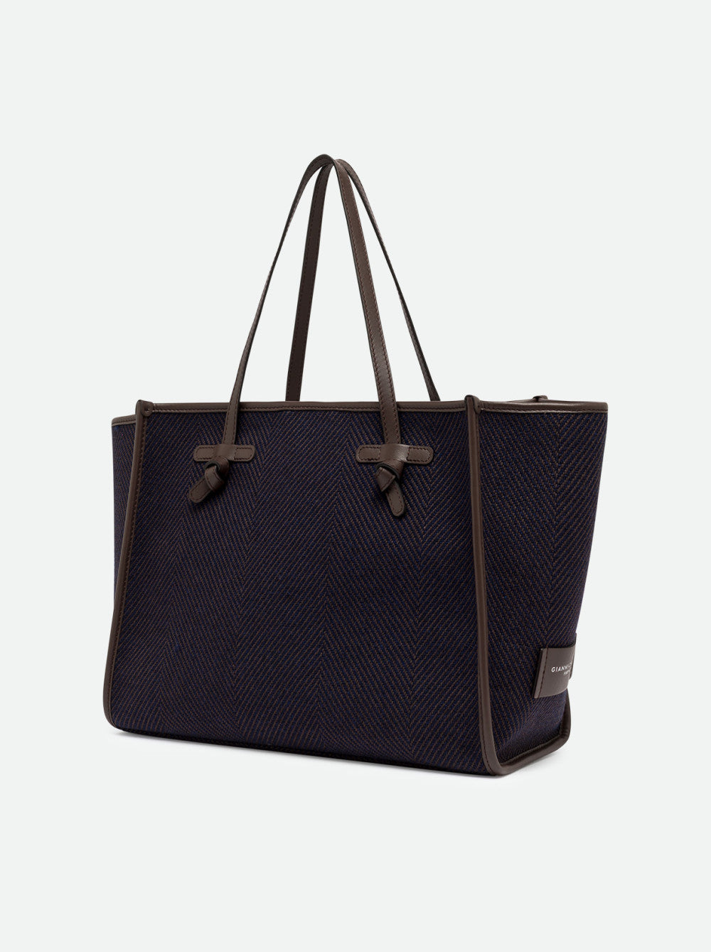 Borsa Shopping Marcella in tessuto spigato Gianni Chiarini
