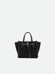 Borsa a mano Miss Marcella in pelle scamosciata Gianni Chiarini