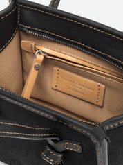 Borsa a mano Miss Marcella in pelle scamosciata Gianni Chiarini