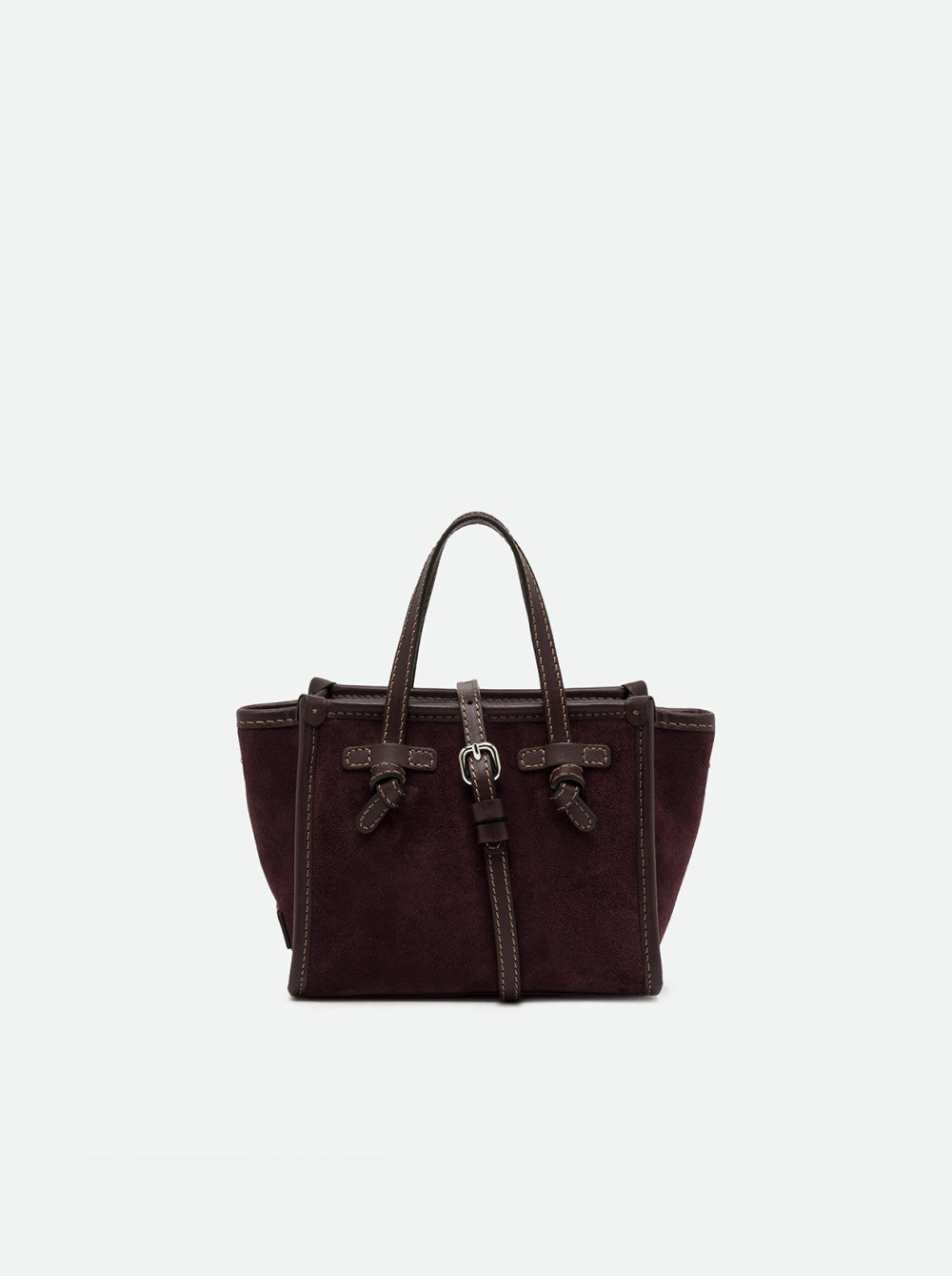 Borsa a mano Miss Marcella in pelle scamosciata Gianni Chiarini