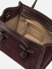 Borsa a mano Miss Marcella in pelle scamosciata Gianni Chiarini