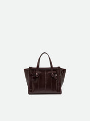 Borsa a mano Miss Marcella in pelle stampa anguilla Gianni Chiarini