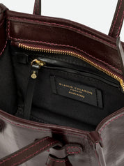 Borsa a mano Miss Marcella in pelle stampa anguilla Gianni Chiarini