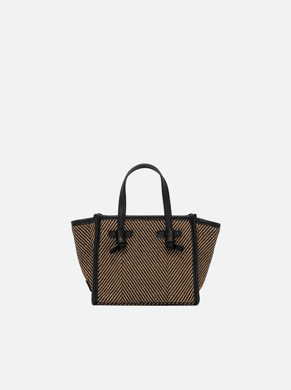 Borsa a mano Miss Marcella in tessuto spigato Gianni Chiarini
