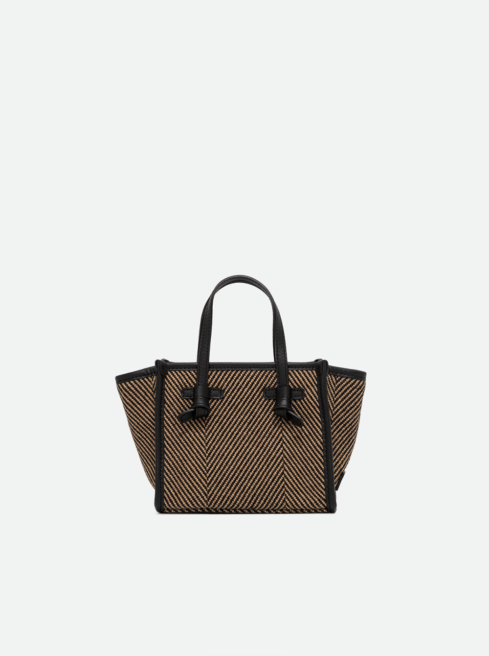 Borsa a mano Miss Marcella in tessuto spigato Gianni Chiarini