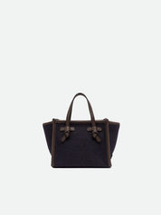 Borsa a mano Miss Marcella in tessuto spigato Gianni Chiarini