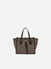 Borsa a mano Miss Marcella in tessuto spigato Gianni Chiarini