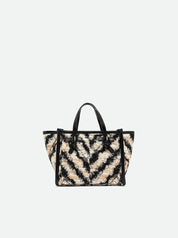 Borsa a mano Miss Marcella in tessuto jacquard Gianni Chiarini