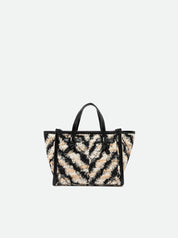 Borsa a mano Miss Marcella in tessuto jacquard Gianni Chiarini