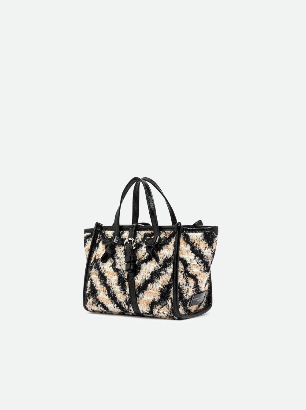 Borsa a mano Miss Marcella in tessuto jacquard Gianni Chiarini