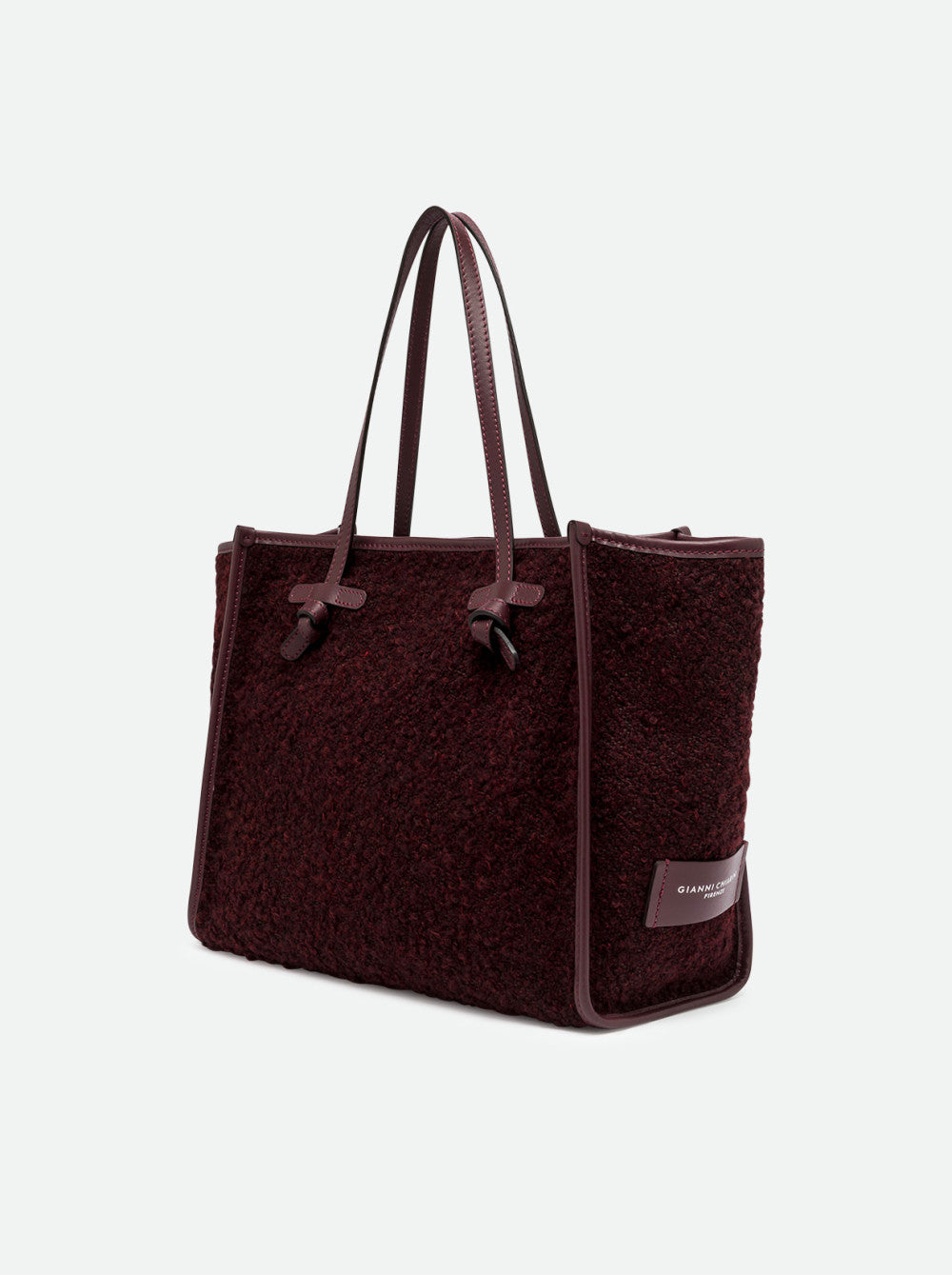 Borsa Shopping Marcella in tessuto bouclè Gianni Chiarini