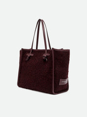 Borsa Shopping Marcella in tessuto bouclè Gianni Chiarini