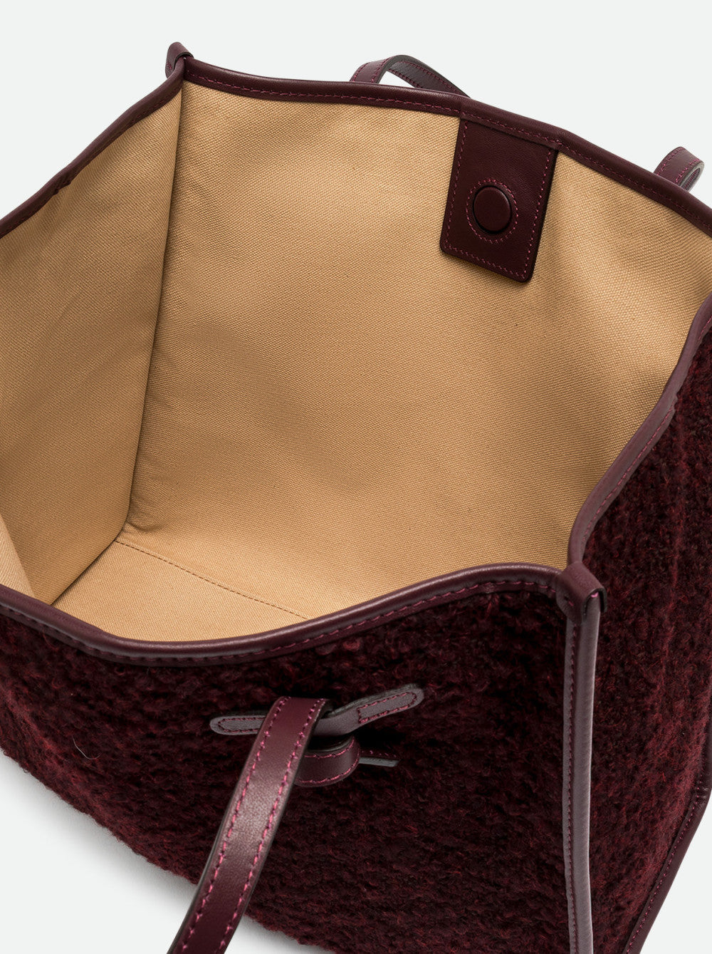 Borsa Shopping Marcella in tessuto bouclè Gianni Chiarini