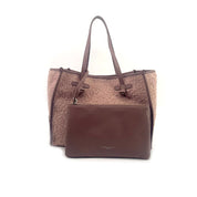 Gianni Chiarini Marcella shopping bag in bouclé fabric
